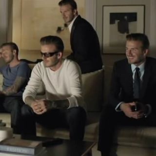 Beckham se multiplica en un comercial
