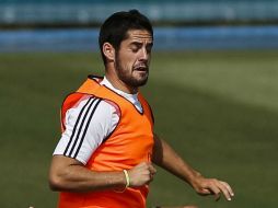 Albiol aún se encontraba de pretemporada con los merengues. EFE /