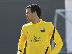 El seleccionado español está ''amarrado'' con el equipo catalán. EFE /