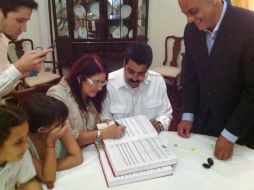 Maduro y Flores son pareja desde al fallido golpe de Estado del 4 de febrero de 1992. TOMADA DE @tmaniglia  /