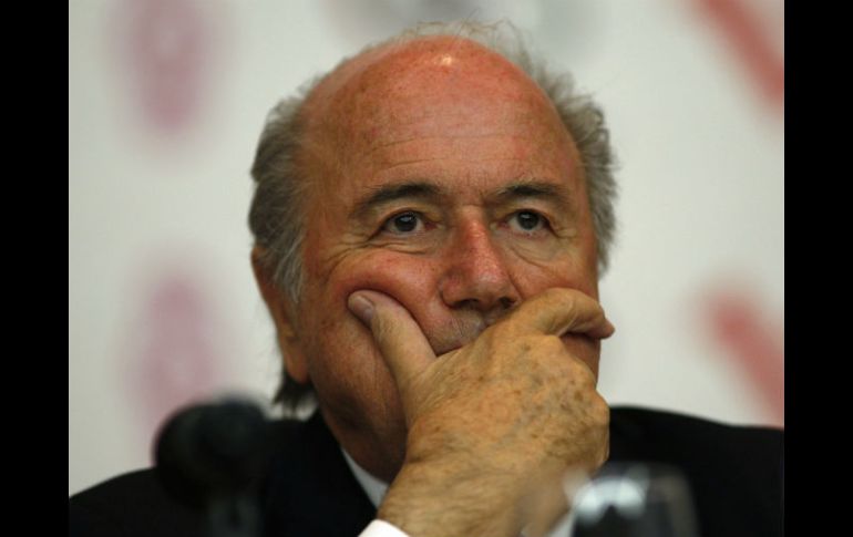 Blatter hizo estas declaraciones en el llamado ''Campamento Beckenbauuer''. ARCHIVO /