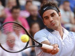 A Roger le toma casi tres horas terminar su partido. EFE /