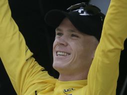 El ciclista reconoce que no esperaba ser el más rápido sino mantener las diferencias del tiempo. AP /