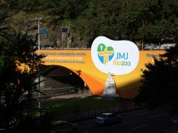 La principal seguridad del Papa será proporcionada por la población y por la juventud. EFE /