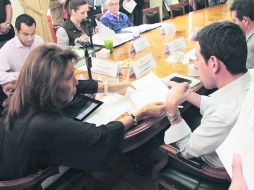 Poder Legislativo. Los documentos que desaparecieron son los nombramientos de 10 ex secretarios de órganos técnicos. ESPECIAL /