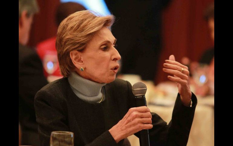 Por una destacada y prolongada actuación de servicio a la República, Rosario Green Macías será nombrada Embajadora Emérita de México. ARCHIVO /