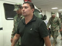Un actuario que acude a la PGR certifica que el ''Z-40'' no ha recibido malos tratos. ARCHIVO /