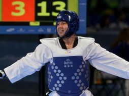 La taekwondoín gana la plata para México en el mundial de la especialidad. EFE /