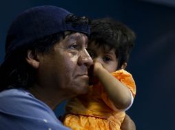 Encuentran a la niña Nancy, la entregan a sus padres.  /