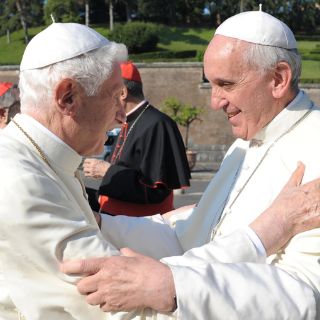 Los dos Papas, juntos otra vez en El Vaticano