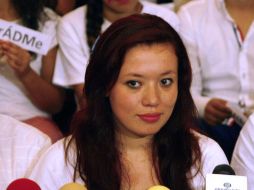 Ángel de María Soto Zárate ofrece una ruedea de prensa tras su liberación. NTX /