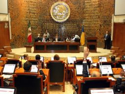 El pleno del Congreso podría aprobar en las próximas horas las reformas hechas a la Constitución. ARCHIVO /