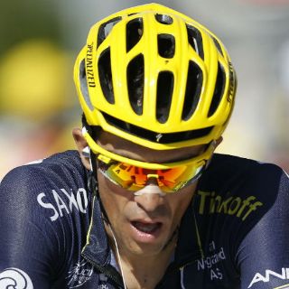 En este Tour he tenido problemas de rodilla: Contador