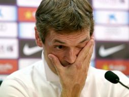 Vilanova sotuvo que no es fácil dejar a un grupo de personas tan especiales. EFE /