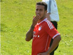 Thiago no anotó gol. AP /