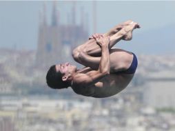 Buen nivel. Rommel Pacheco avanzó en el sexto lugar, luego de acumular un total de 378.90 unidades. AFP /