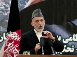 El segundo mandato de Hamid Karzai por cinco años concluye a fines del próximo año. AP /