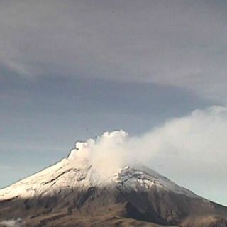 El Popocatépetl presenta 28 exhalaciones en sólo un día