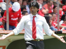 José Saturnino Cardozo dice que el culpable es él y todos por la derrota ante Pachuca. EFE /