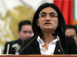 Aleida Alavez califica al Pacto por México como un poder de facto sin institucionalización. ARCHIVO /