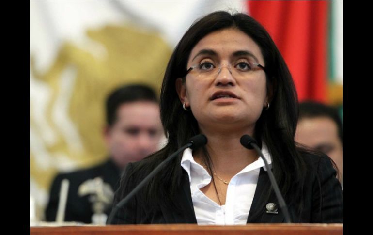 Aleida Alavez califica al Pacto por México como un poder de facto sin institucionalización. ARCHIVO /