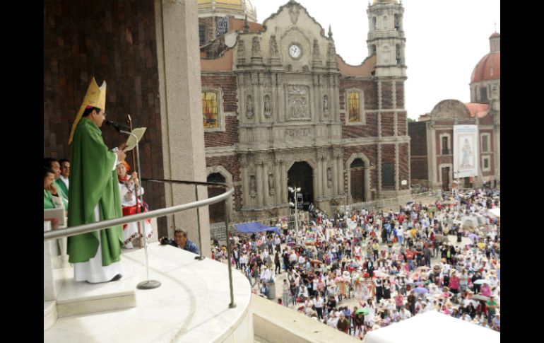 Más de cien mil peregrinos arriban a la Basílica de Guadalupe procedentes de Querétaro. NTX /