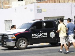 Una de las afectadas, resultó lesionada por un disparo efectuado por un policía de Guadalajara en octubre de 2005 ARCHIVO /