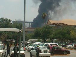 La empresa Ternium asegura que informará sobre los avances en la investigación de la explosión. TOMADA DE @Orlando_Hdz  /