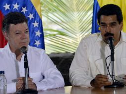 Las relaciones entre Colombia y Venezuela han pasado por varios períodos de altibajos. AFP /