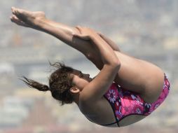 La joven Dolores enfrenta ya competencias de primera fuerza. AFP /