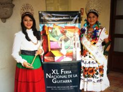 Las Reinas de los Municipios de Santa Clara del Cobre (Salvador Escalante)  y Paracho. ESPECIAL /