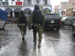 Luego de los ataques a Policías Federales se implementa un fuerte operativo de seguridad en Lázaro Cárdenas. ARCHIVO /