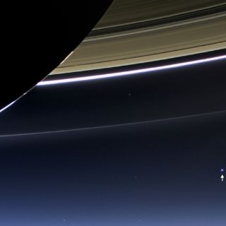 La NASA difunde foto de la Tierra tomada cerca de Saturno