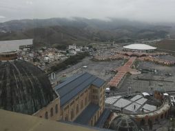 El sumo pontífice encabezará una misa ante unas 15 mil personas en el Santuario de Nuestra Señora Aparecida. EFE /