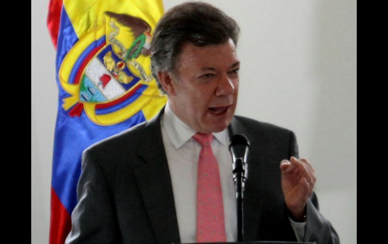 El mandatario dijo que la entrada en vigor del TLC es una excelente noticia para los empresarios de la confección y los textiles. EFE /