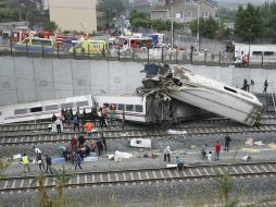 El accidente tuvo lugar cerca de Santiago de Compostela. EFE /