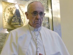 El Papa Francisco afirma que legalizar las drogas no resolverá nada. EFE /
