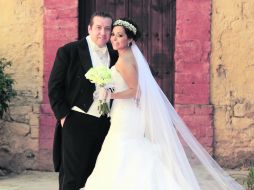 LOS NOVIOS. Daniel Ordóñez González y Nidia Pacheco Esparza. EL INFORMADOR /