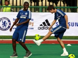 Los pupilosd e Mourinho 'atascaron' de goles a su rival. EFE /