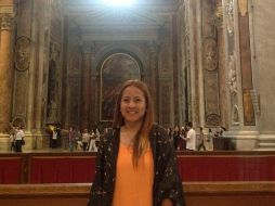 Yolanda Delfín Ortega, llevaba seis meses estudiando Derecho en un programa de intercambio. Foto: @luisledesma8 ESPECIAL /