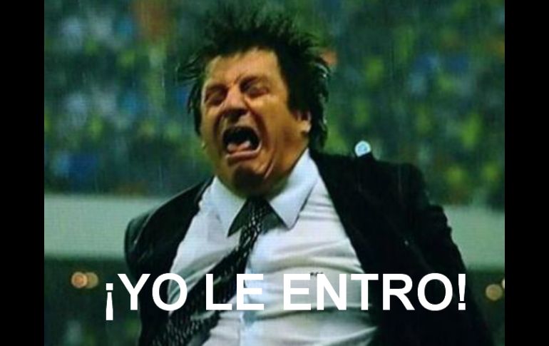 'El Piojo' y sus festejos son tomados por los fanáticos para calificar su sentir. ESPECIAL /