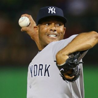 Mariano Rivera celebra el triunfo de Panamá