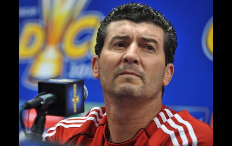 Podría ser la última semana de Chepo al frente de la Selección Mexicana. AFP /