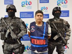 Agustín Martínez es acusado del asesinato de tres personas ocurrido el viernes pasado. TOMADA DE @ministerial_gto  /