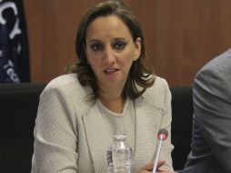 Claudia Ruiz afirma que con el Plan Nacional de Desarrollo se aumenta la competitividad del país en el sector. NTX /