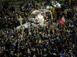 El Papa llama a los jóvenes a ''entrar en la revolución de la fe''. XINHUA /