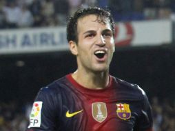 Cesc Fábregas es ''un gran jugador'' de acuerdo a Bartomeu. ARCHIVO /