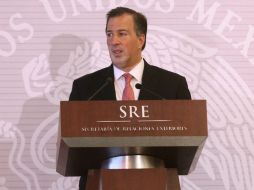 José Antonio Meade busca mantener un diálogo más cercano sobre las prioridades compartidas en la agenda global. ARCHIVO /