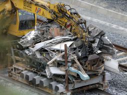 El accidente de tren ha provocado hasta ahora la muerte de 78 personas. EFE /