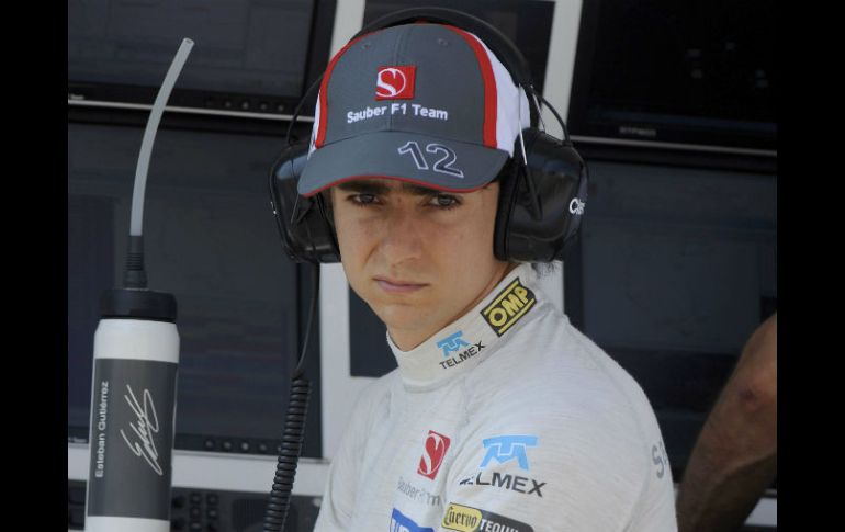 Gutiérrez se dijo apasionado de la Fórmula 1. EFE /